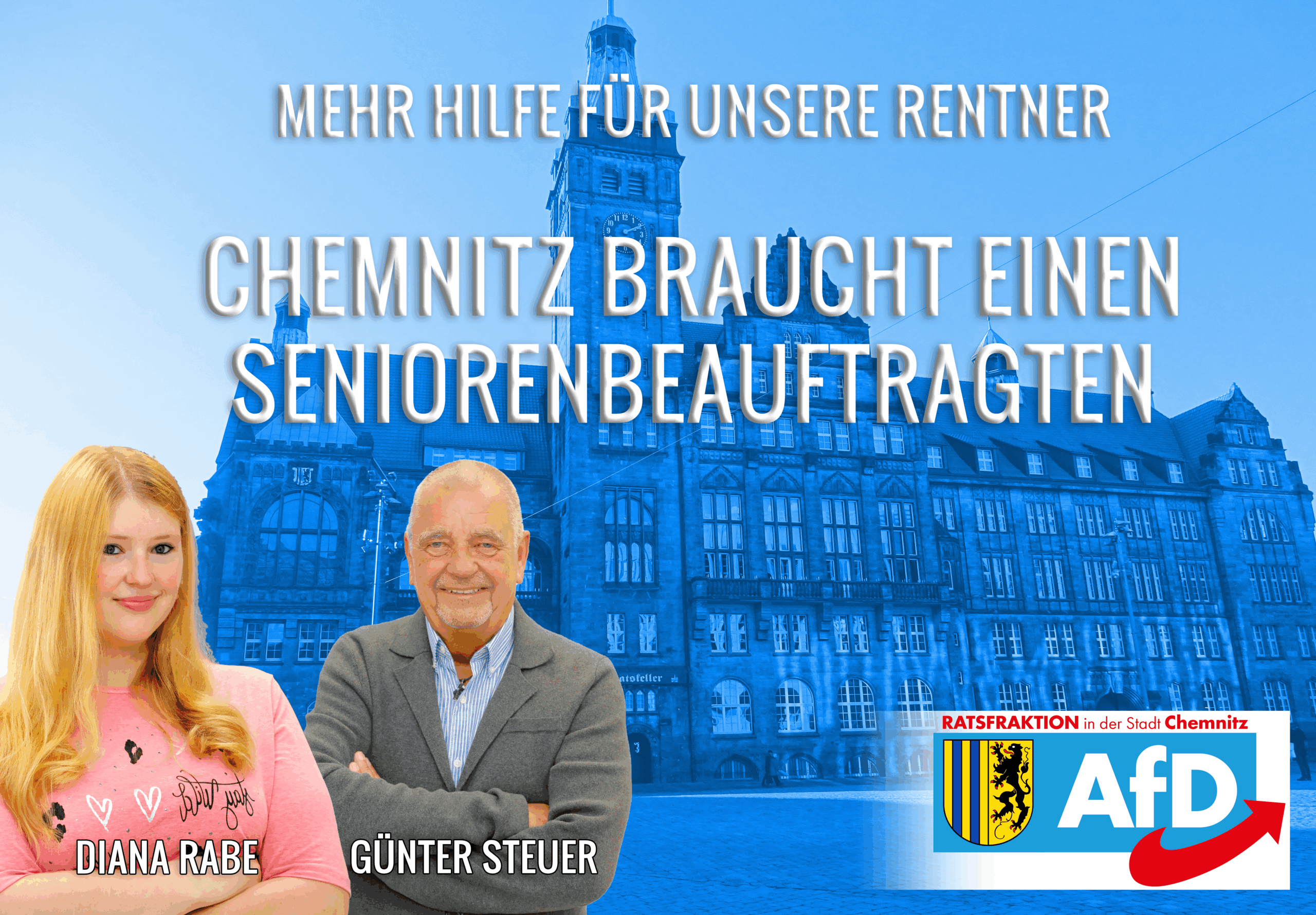 AfD fordert Seniorenbeauftragten für Chemnitz