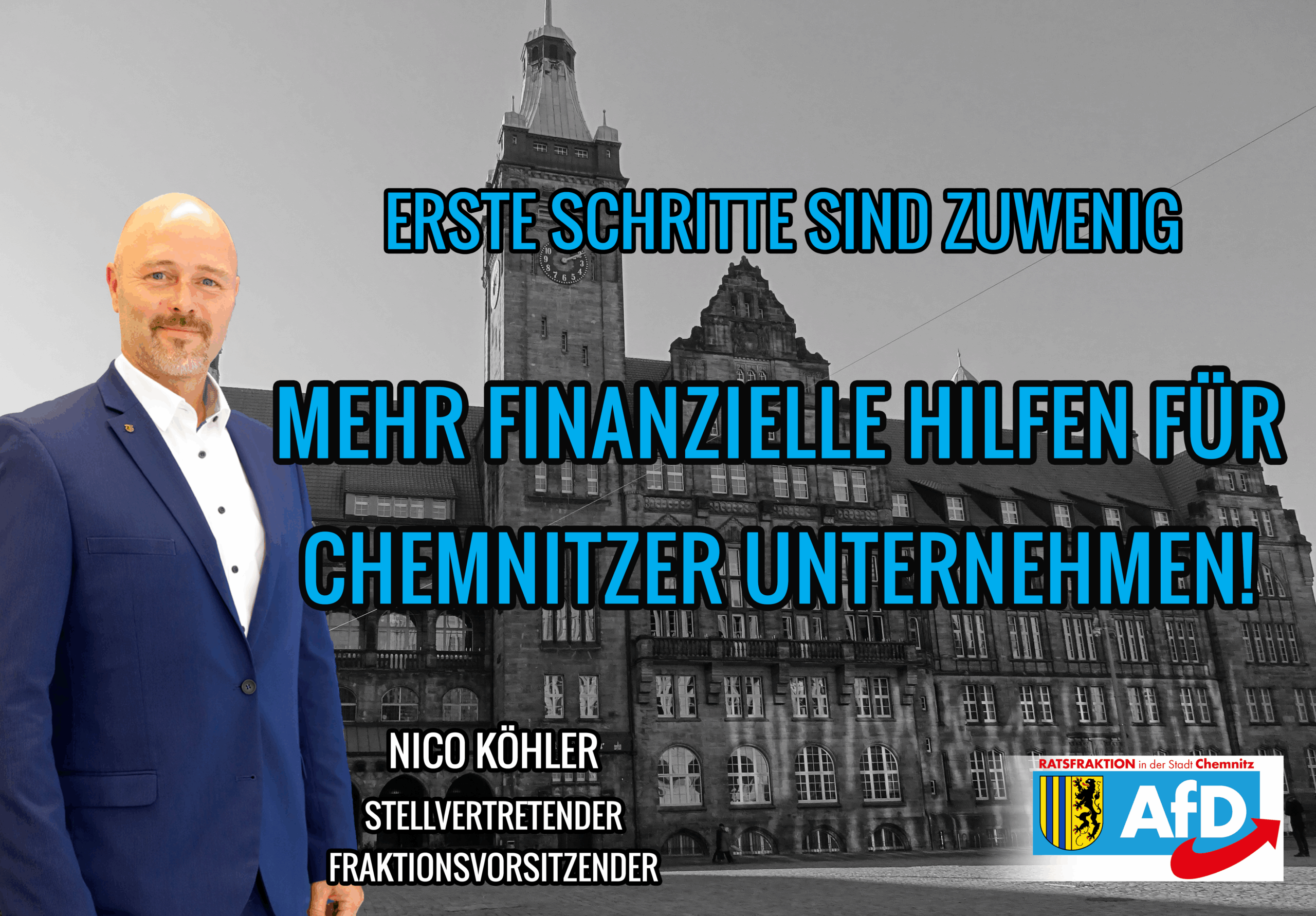 Mehr Hilfe für Chemnitzer Unternehmen