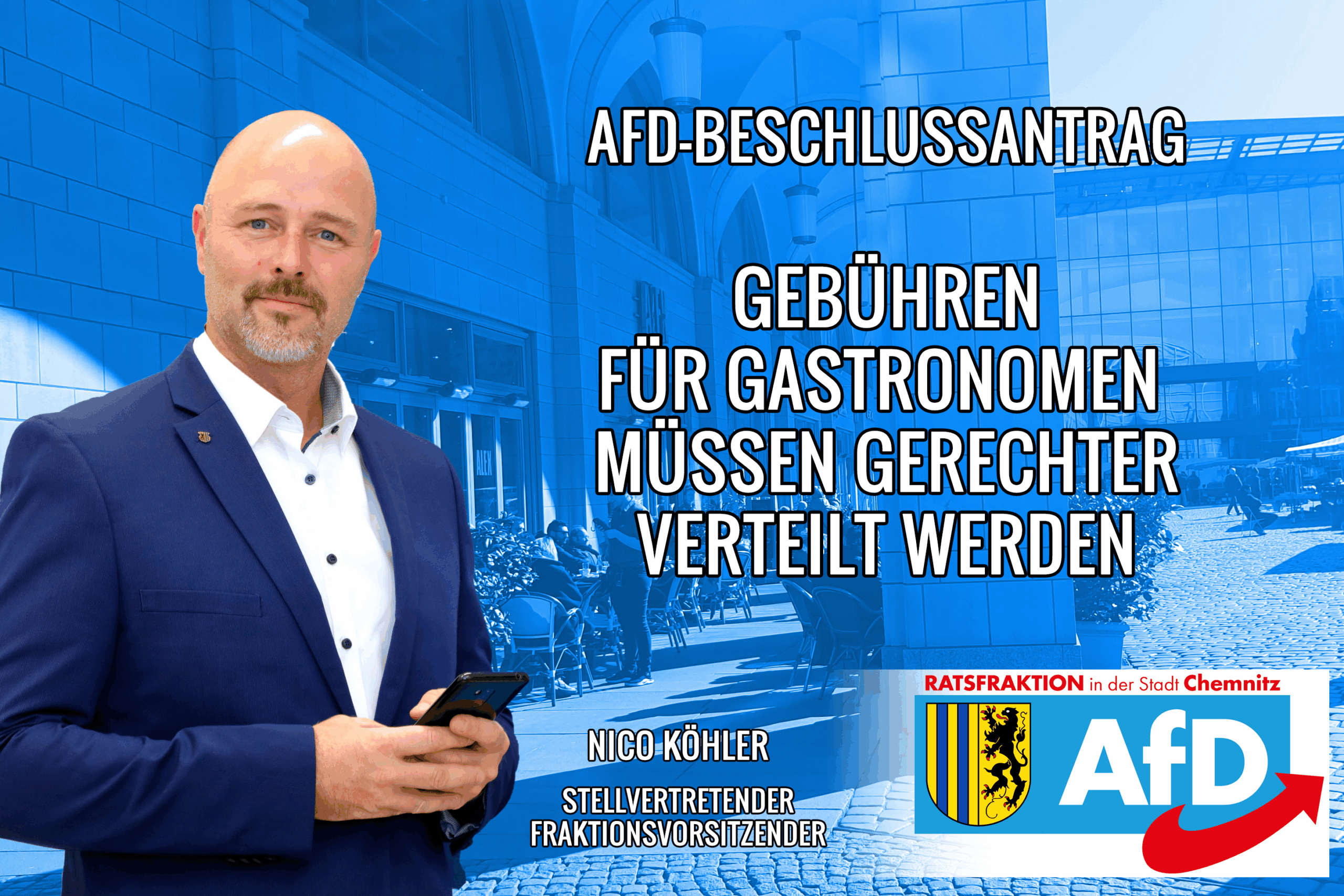 Neues AfD-Konzept für Außengastronomie: Sondernutzung ist nur Stückwerk