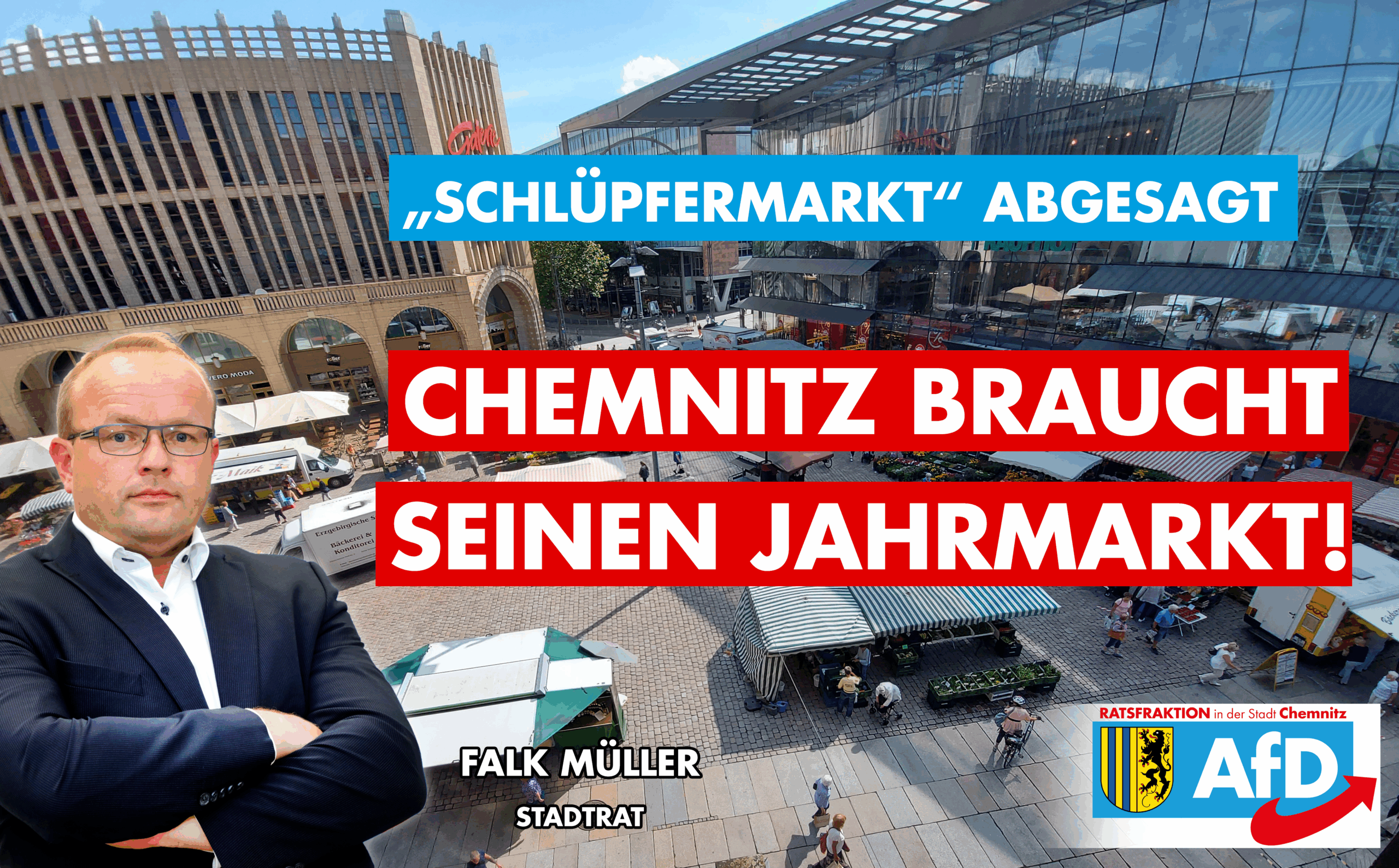 „Schlüpfermarkt“ abgesagt! Stadt muss Jahrmärkte ermöglichen!