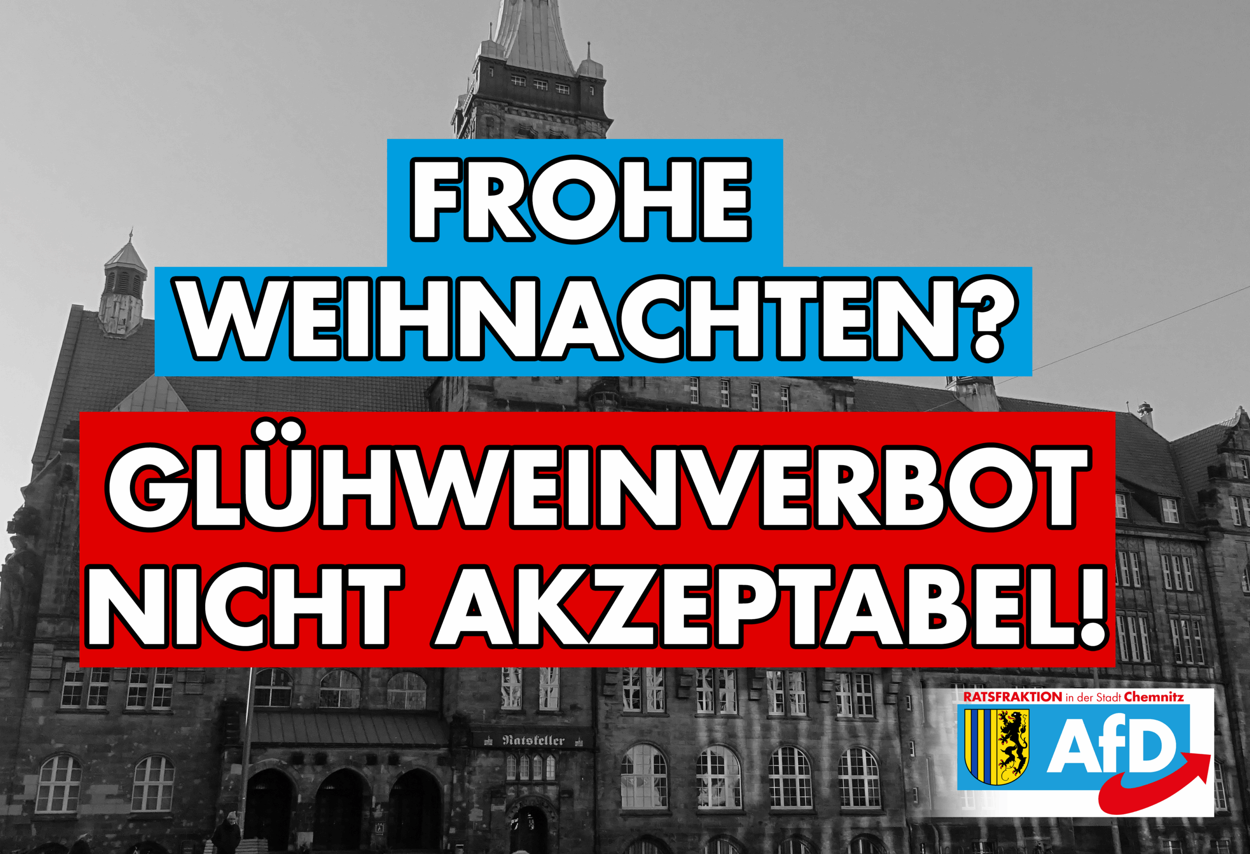 Nackenschlag für City-Händler: Glühweinverbot ist nicht akzeptabel