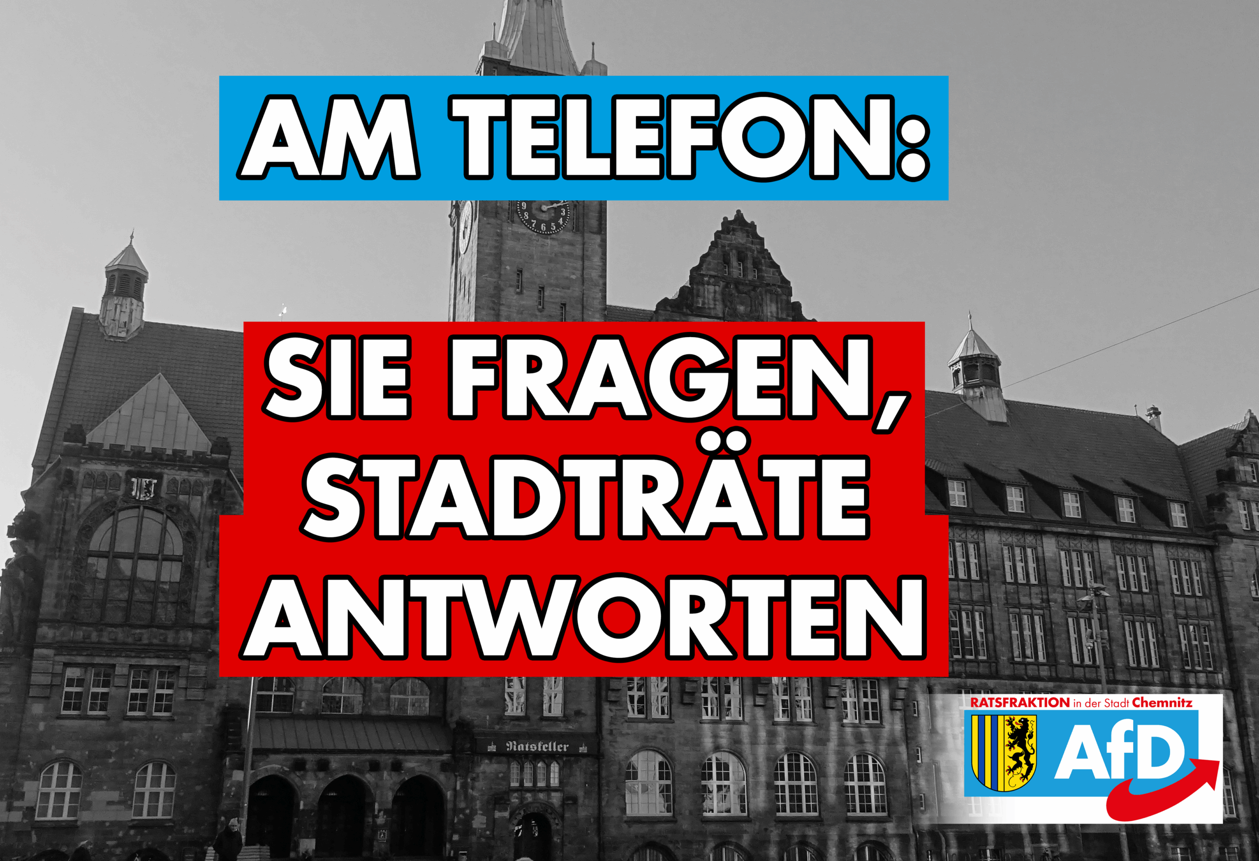 Freitag, 18.12.: Bürgergespräch am Telefon
