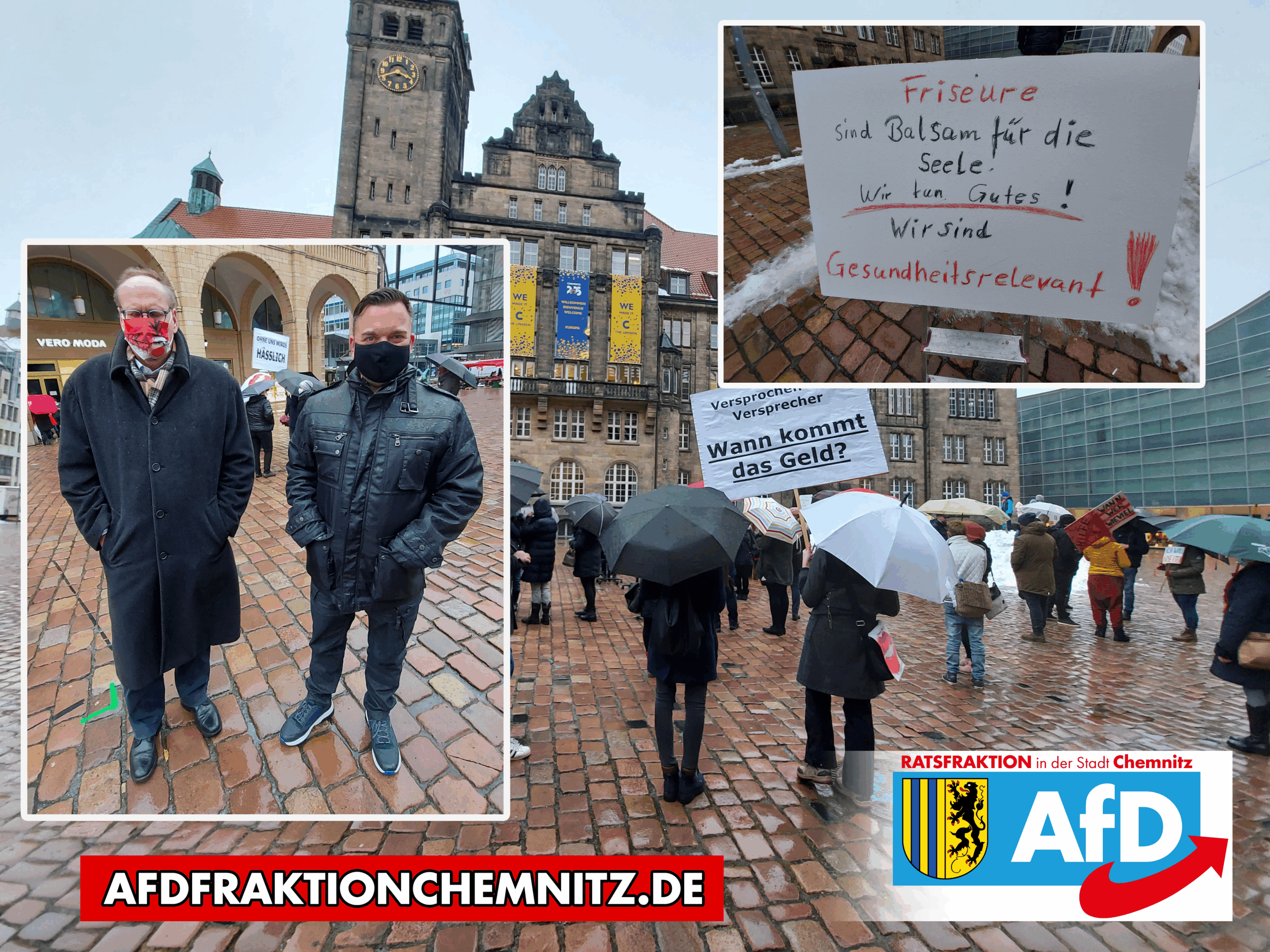 Unterstützung für verzweifelte Friseure