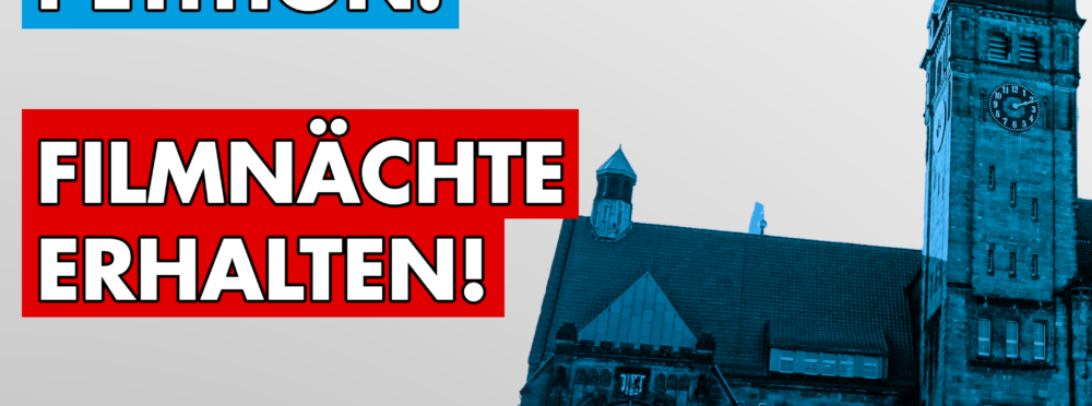 Fraktion unterstützt Petition: Filmnächte Chemnitz erhalten!