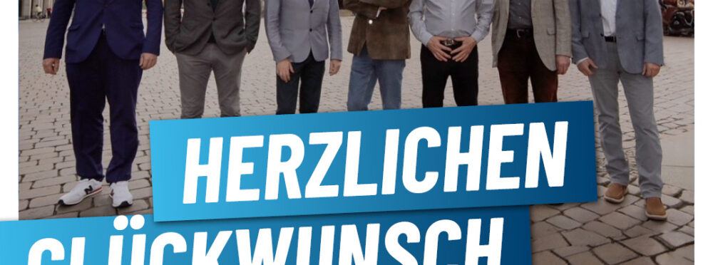 Herzlichen Glückwunsch nach Hessen und nach Bayern