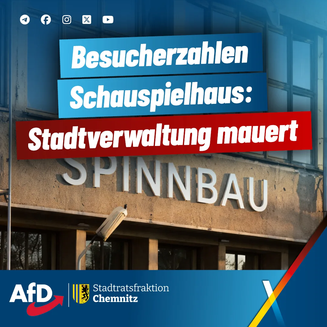 Besucherzahlen Schauspielhaus – Stadtverwaltung mauert