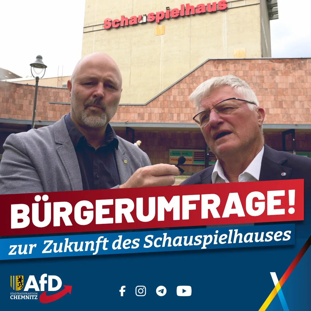 Millionen fürs Schauspielhaus? Chemnitz soll mitreden!