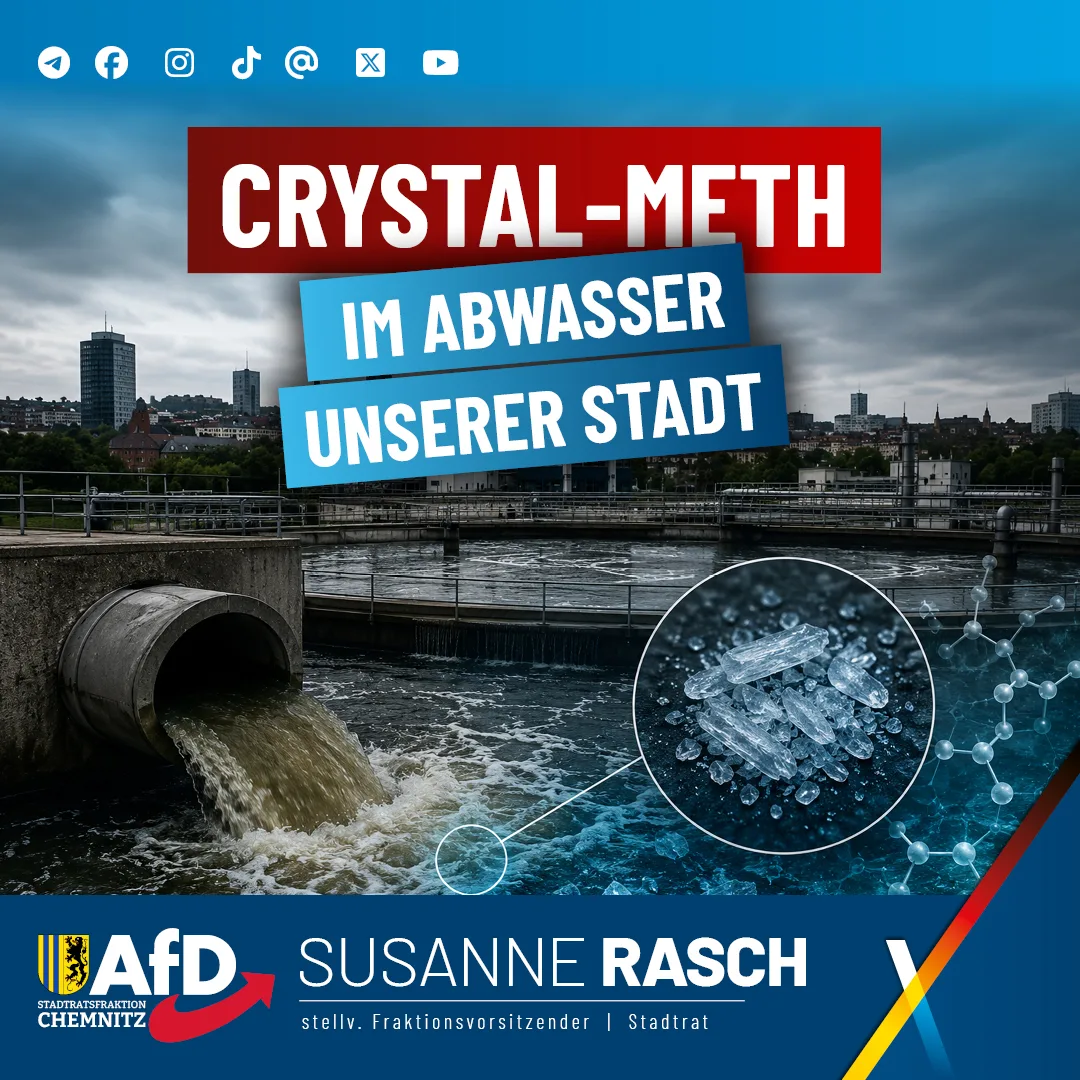 Meth im Abwasser