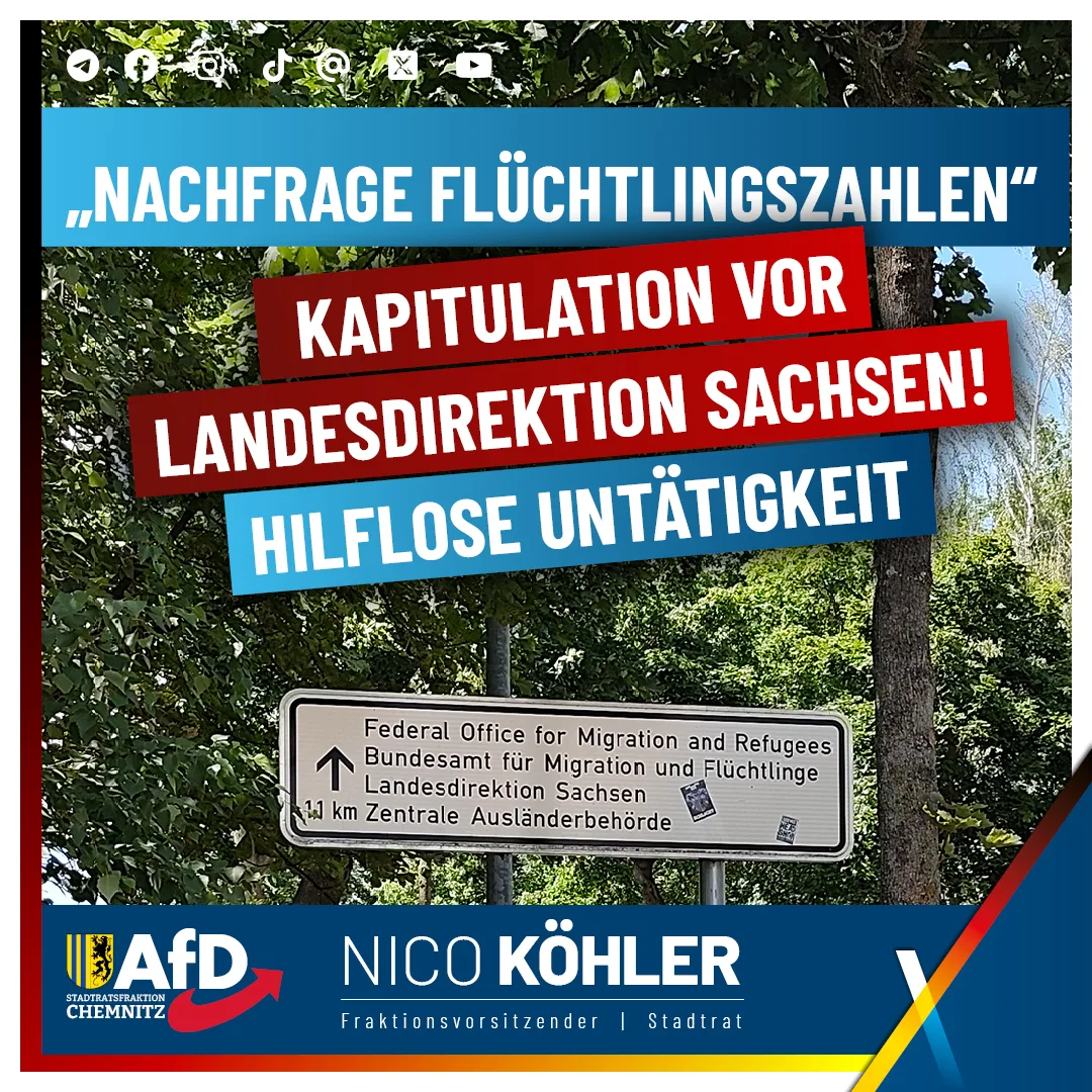 Bankrotterklärung gegenüber der Landesdirektion!